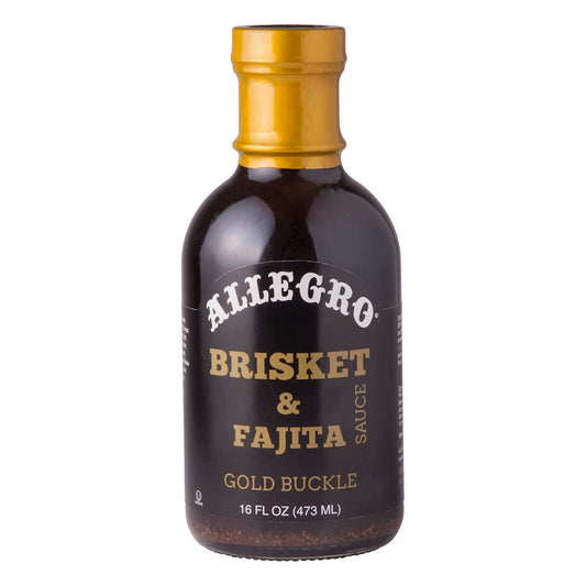 Allegro - Gold Buckle Brisket & Fajita Sauce, 16 Oz | Pack of 6